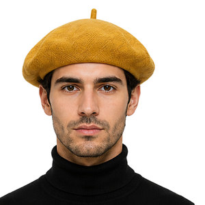 Modern Wool <b>Beret</b> Hat Unisex Soft Felt Fashion Headwear Elegant Winter Lightweight Comfortable For Daily Outdoor Wear - Product Image 2