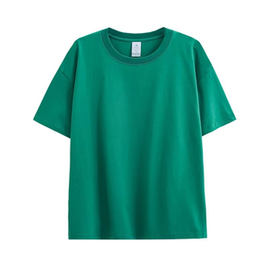 เสื้อยืดพรีเมียมคุณภาพสูงสั่งทำพิเศษสำหรับผู้ชาย เสื้อยืดคอตตอนสตรีทแวร์ทรงโอเวอร์ไซส์ คอกลม ไหล่ตก เนื้อผ้าหนา - Product Image 6