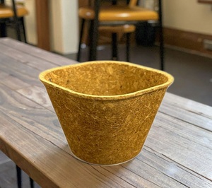 Compostable Rice Husk Cups 120ml Natural Fiber Disposable <b>Drinkware</b> for Office Pantry Break Room Hot Cold Beverage Use - Product Image 4