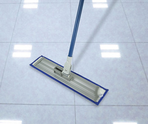 Kit de serpillière plate en microfibre (largeur 50 cm) avec chiffon durable à absorption rapide et taux de déshydratation de 60 à 70 % pour la maison et le bureau - Product Image 2