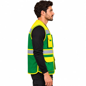 Gilet de sécurité haute visibilité de qualité supérieure, multicolores, à LED, écologique, service OEM, style unique, vente chaude, uniformes de sécurité - Product Image 5