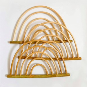 <b>Nursery</b> decor accessory lowest price rainbow rattan cane wall hanging cute kids room ornaments - Product Image 2