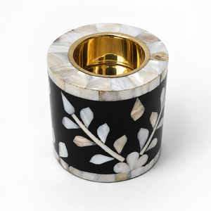 Quemador de incienso de madera hecho a mano con incrustaciones de nácar, difusor aromático de sándalo, uso durante todo el año, decoración para Ramadán y Eid. - Product Image 3