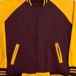 เสื้อแจ็คเก็ตวาร์ซิตี้สไตล์เรโทรสำหรับผู้ชาย ปักลายตัวอักษรแบบวิทยาลัย ทรงหลวมสไตล์สตรีทแฟชั่น วินเทจ เหมาะสำหรับฤดูใบไม้ผลิ ฤดูใบไม้ร่วง ฤดูหนาว ทำจากผ้าขนสัตว์ - Product Image 4