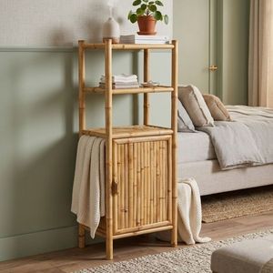 Estante de Bambú Natural Hecho a Mano de 3 Niveles – Estantería Ecológica para Sala de Estar, Dormitorio, Oficina y Espacios Comerciales - Product Image 3