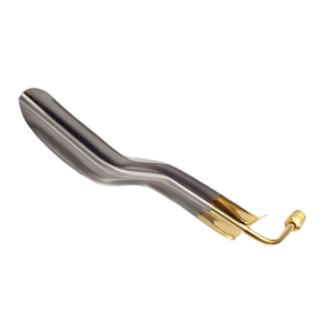 Kit d'instruments dentaires High Minnesota en acier inoxydable plaqué or, comprenant un écarteur de joue, un écarteur chirurgical et un kit d'outils manuels d'aspiration, certifié CE - Product Image 6