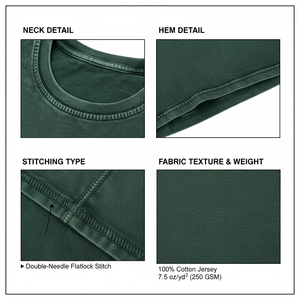 T-shirt décontracté à manches courtes en pur coton de haute qualité pour hommes et femmes, séchage rapide, couleur unie, sous-vêtement thermique, coupe ample - Product Image 6