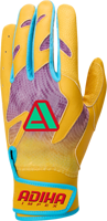 Gants de frappe en cuir Adiha Impex blancs avec fermeture auto-agrippante, unisexes, pour adultes, personnalisables et durables
