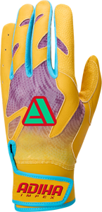 Gants de frappe en cuir Adiha Impex blancs avec fermeture auto-agrippante, unisexes, pour adultes, personnalisables et durables - Product Image 2