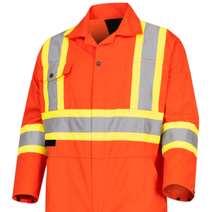 Combinaison de travail pour hommes en coton respirant de haute qualité avec détection par aiguille, uniforme de travail durable et réfléchissant pour mécaniciens - Product Image 6
