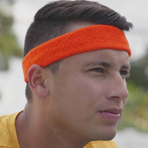 Diadema estrecha antideslizante de tela de rizo, elástica, que absorbe el sudor, de secado rápido, antiolor, para deportes como pickleball y tenis. - Product Image 2