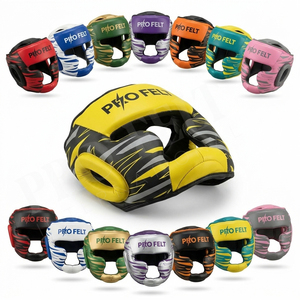 Premium Quality Boxing Head Guard Full Face Protective Gear MMA Kickboxing Muay Thai Lightweight Safety Helmet Unisex Head Guard - Product Image 1