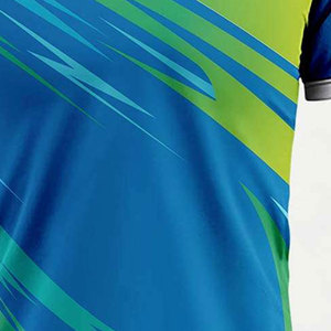 Maillot de cricket personnalisé en polyester respirant à séchage rapide avec col en V – Vêtements de sport haut de gamme pour le cricket - Product Image 4