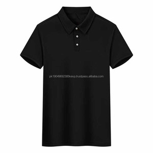 Camiseta Polo de Manga Corta para Hombre, Color Sólido, con Logotipo Bordado Personalizado OEM, Cuello Solapa, Estilo Casual con Botones - Product Image 6