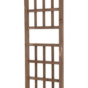 Arco Nuziale da Giardino in Legno Scuro da 2,1 m, Supporto per Sfondo per Cerimonie e Feste, Pergola, Gazebo e Padiglione per Piante Rampicanti - Product Image 4