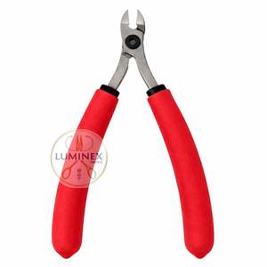 Pince coupante ovale moyenne à tête plate, coupe-fil de précision, outil à main professionnel en acier inoxydable de haute qualité, léger, OEM - Product Image 2