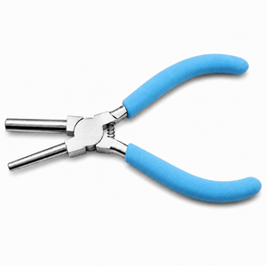 Pince à former des anneaux à ressort multi-barils professionnelle, poignée bleu clair, outil de fabrication de bijoux en acier inoxydable, façonnage de boucles DIY - Product Image 5