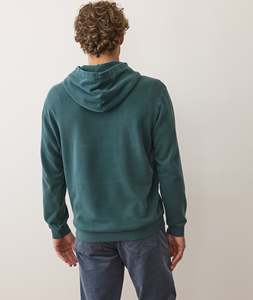High Quality No <b>Strings</b> Fleece Oversized Polyester/Cotton Blend Pullover Hoodie Wholesale Custom Logo Printing Embroidered Men's - Product Image 4