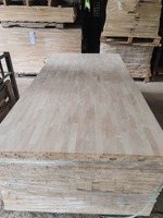 Tablero de junta de dedo de tamaño personalizado/tablero de junta de dedo madera de acacia/encimera de madera hecha en Vietnam
