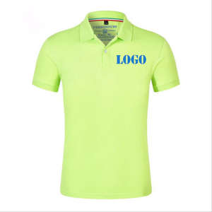 เสื้อโปโลผ้าฝ้ายแท้ 100% แขนสั้น คอปกพับได้ สำหรับฤดูร้อน  แบบเรียบ  สามารถสกรีนโลโก้ตามแบบที่ต้องการ สำหรับผู้ชาย - Product Image 3