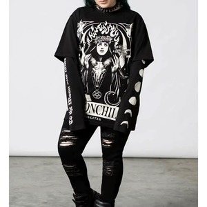 Custom Double Layer <b>Men's</b> High Quality Solid Eco-Friendly 100% Cotton Heavyweight Long Sleeve Breathable Quick Dry Loose T-<b>shirt</b> - Product Image 6