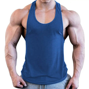 Custom Unisex Cotton Tank Top Plus Size Men Sleeveless Shirt Knitted Fabric Soft Breathable Gym Casual Vest OEM - Product Image 4