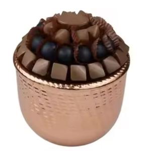 Bol à chocolat de luxe au design attrayant, finition dorée, aspect royal, nouveau, grand format - Product Image 2