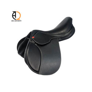 Silla de Montar de Cuero Genuino de Alta Calidad para Equitación, Estilo Occidental con Asiento Cómodo - Product Image 1