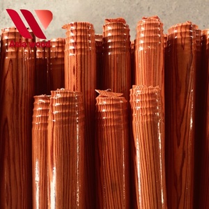 Palo de escoba de madera de eucalipto recubierto de PVC directo de fábrica de Vietnam portátil ecológico embalaje a granel muestras gratis envío para el hogar - Product Image 5
