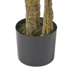 59-Inch Monstera <b>Artificial</b> <b>Tree</b> Indoor Decorative Feature - Product Image 5