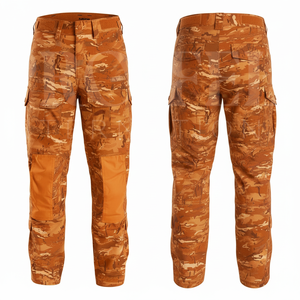 Latest Design Windproof <b>Camouflage</b> Sublimation <b>Cargo</b> <b>Pants</b> Multi Pocket Outdoor Work Trousers Durable Cotton Casual <b>Pants</b> - Product Image 6