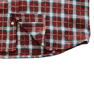Camisa a Cuadros de Manga Larga 100% Algodón, Camisa de Franela con Capucha de Primera Calidad para Uso Casual, Ropa Clásica de Calle - Product Image 5