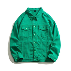 Chaqueta Vaquera Personalizada para Hombre, Invierno 2026, con Logotipo Frontal - Product Image 1