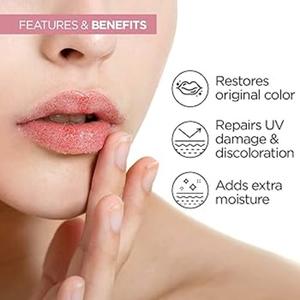 Exfoliante Labial Aclarante Orgánico con Manteca de Karité para Reparación de Labios Pigmentados, Tratamiento Labial de Marca Privada al por Mayor OEM - Product Image 3