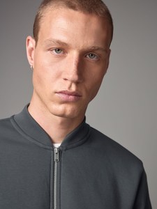 Chaqueta Bomber Nueva para Hombre, Chaqueta Clásica con Cuello Alto, Chaqueta Bomber de Invierno de Nailon y Poliéster Tejido - Product Image 5
