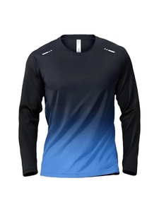 Fitness Clothes Men's Spring Autumn and Winter <b>Tights</b> Quick-Drying Clothes Training Sports <b>T</b>-<b>Shirt</b> Stretch Long-Sleeved Running - Product Image 5