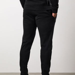 <b>Men's</b> Black Cotton Vintage Eco-Friendly Waterproof Sweatpants Elastic Waist Side Pockets Casual Joggers Autumn Wear Custom Made - Product Image 6