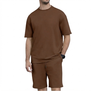 Custom <b>T</b> <b>Shirt</b> Sets 2026 Summer Men's Men's <b>Suit</b> Clothing Men's Short-Sleeved <b>T</b>-<b>Shirt</b> Sportswear Men's Two-Piece Set - Product Image 1