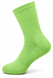 Calcetines de Algodón Unisex al por Mayor, Logotipo Personalizado Bordado, Calcetines Deportivos de Alta Calidad, Calcetines de Tobillo Tejidos con Amortiguación para Hombre y Mujer - Product Image 6