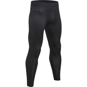 Best Quality Custom <b>Mens</b> Fitness <b>Yoga</b> <b>Pants</b> Solid Mid Waist Simple Breathable Four Way Stretch Compression Leggings Wholesale - Product Image 6