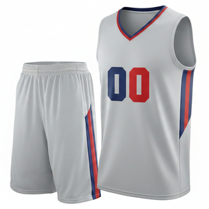 Uniforme de Baloncesto Personalizado con Sublimación, Transpirable y Cómodo, Nuevo Uniforme de Baloncesto Unisex Resistente - Product Image 1