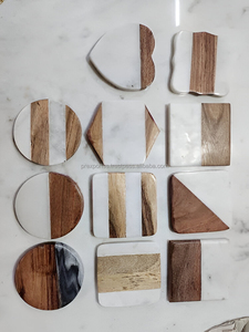 Luxury Wooden <b>coaster</b> <b>Drinks</b> Mats Round Wedding Coffee Tea Cup Beer <b>coaster</b> Holder Epoxy Resin Wood <b>Coasters</b> Set with Holder - Product Image 5