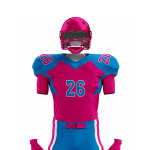 Uniforme de Fútbol Americano de Color Sólido, Ropa Deportiva, Secado Rápido, Hecho a Medida, Alta Calidad, Precio Económico - Product Image 4