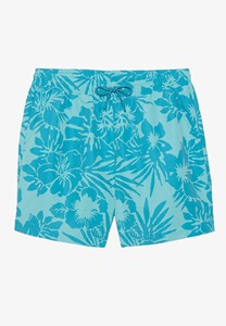 Shorts de Playa para Hombre, Estampado Floral, Secado Rápido, Protección UV, Elásticos en 4 Direcciones, Cordón Ajustable, Bolsillos Laterales, Tejido de Punto, 100% Poliéster - Product Image 4