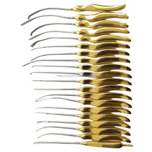 Juego de Disectores para Lifting Facial y de Cejas de Calidad Premium, 20 Piezas, Instrumentos de Cirugía Plástica de Acero Inoxidable - Product Image 5