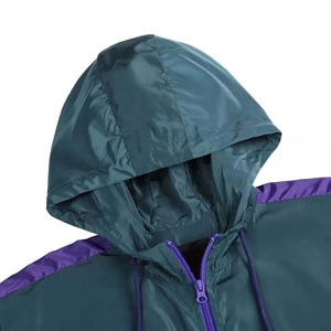 Chaqueta Cortavientos Ligera de Alta Calidad para Hombre, Talla Grande, de Secado Rápido, Impermeable, Resistente al Viento, Transpirable, con Capucha y Cremallera - Product Image 5