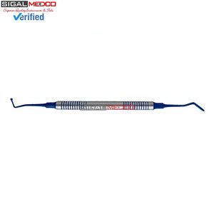 Premium Quality Manual Dental Ball Burnisher Blue 1.5/2MM Flat Tip 6.8 Inch German Stainless Steel Ergonomic Grip Composite - Product Image 5