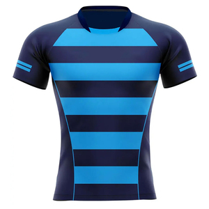 Tenue de rugby tendance : maillot et short respirants, durables, légers, pour l'entraînement et les performances sportives. - Product Image 2