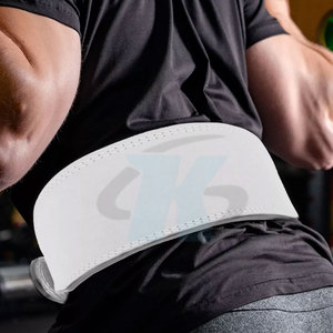 Adjustable Leather Gym Weightlifting <b>Belt</b> Strong Waist Support For Weight Training Cross Training And Fitness <b>Exercise</b> - Product Image 5