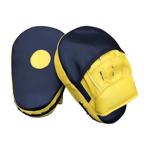 Cibles de frappe en cuir et polyester pour la boxe, ensemble de coussinets d'entraînement respirants et élastiques pour le MMA et le kickboxing - Product Image 6